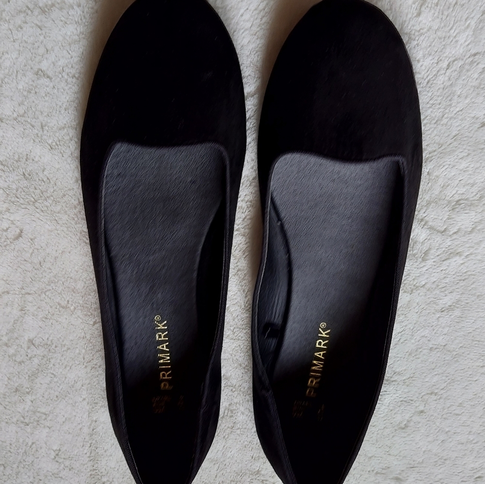 PRIMARK Women's Black  Flats Ballet Shoes 11